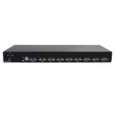 8 Port 1U Rack Mount USB KVM Switch OSD