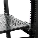 19in Vented Adj Depth Sliding Rack Shelf