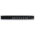 8 Port 1U Rack Mount USB KVM Switch OSD