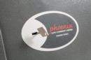 Phoenix Vela Home and Office Size 1 Security Safe Key Lock Graphite Grey SS0801K