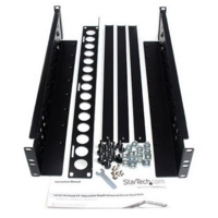 2U Fixed 19in Adjust Server Rack Rails