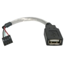 StarTech 6in USB 2.0 A Female to Motherboard Cable