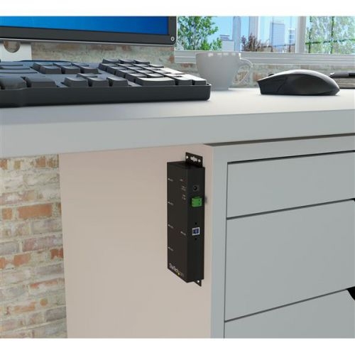 4 Port Rugged Ind SuperSpeed USB3.0 Hub