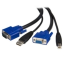 Startech 6ft 2in1 USB KVM Cable