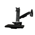 One Monitor Sit Stand Desk Wall Mount