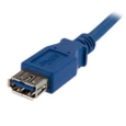 StarTech 1m Blue M to F USB 3.0 Extension Cable