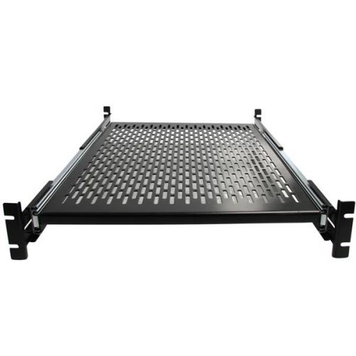 19in Vented Adj Depth Sliding Rack Shelf