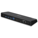 USB3 4K Laptop Dock with 4K DP HDMI GbE