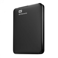 WD External 1TB Elements USB 3.0 Black HDD