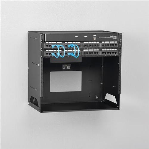 8U Wall Mount Server Rack with Shelf