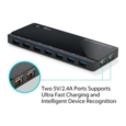 USB 3.0 7 Port Hub with 2 Charging Ports