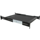 19in Vented Adj Depth Sliding Rack Shelf