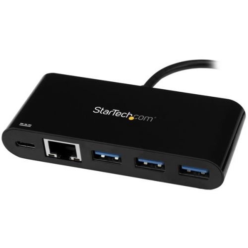 Startech USBC to GbE Adapter and 3 Port USB Hub