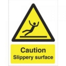 Stewart Superior Caution Slippery Surface Sign 150x200mm