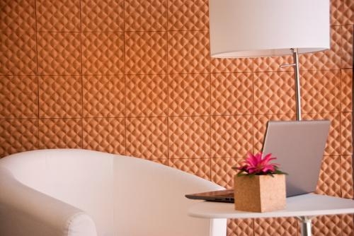 Bi-Office Archyi Ripple (200 x 200 mm) Cork Tiles Pack 12