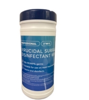 I-Tel Core Virucidal Surface Disinfectant Wipes Tub 200