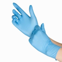Gloves Nitrile Medium Pack 100 Blue Powder Free