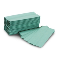 Hand Towels C Fold Green (2850 Sheets)