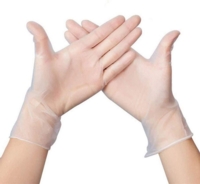 Gloves Vinyl Small Pack 100 Clear Powder Free