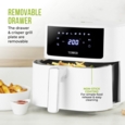 6L Vortx Digital Air Fryer White