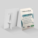 WBCF Donate here today A4 till donation strut card