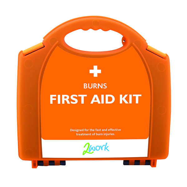 2Work Burns First Aid Kit Small 2W04991