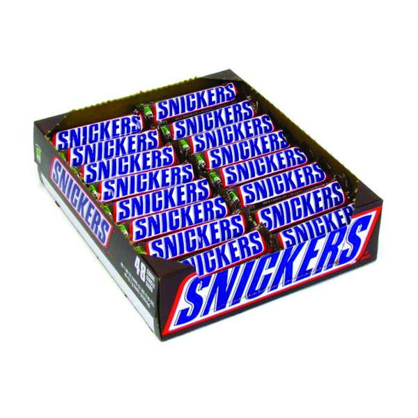 Snickers Milk Chocolate Bar 48g (Pack of 48) 0401057
