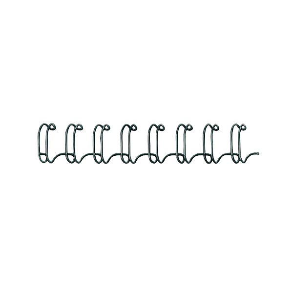 Fellowes 6mm Black Wire Binding Element (100 Pack) 53218