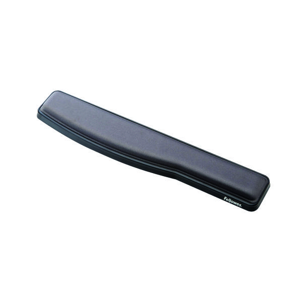 Fellowes Premium Gel Adjustable Keyboard Wristrest Black 9374201