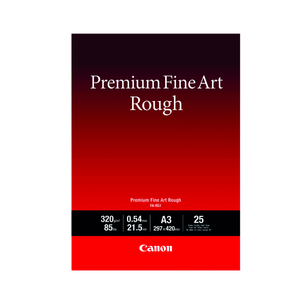 Canon FA-RG1 A3 Photo Paper Premium FineArt Rough (25 Pack) 4562C003