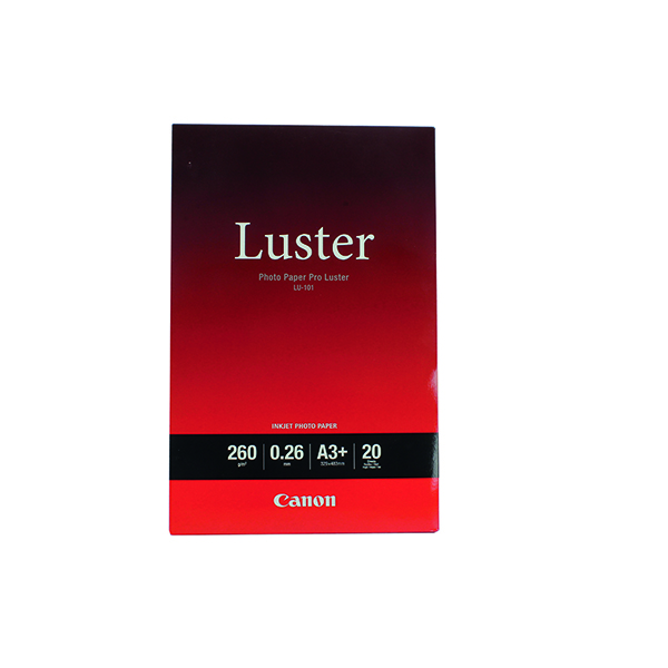 Canon Pro Luster A3+ Photo Paper (20 Pack) 6211B008