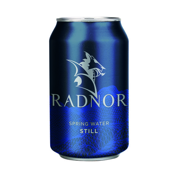 Radnor Spring Water Still 330ml Can (Pack of 24) 0201059