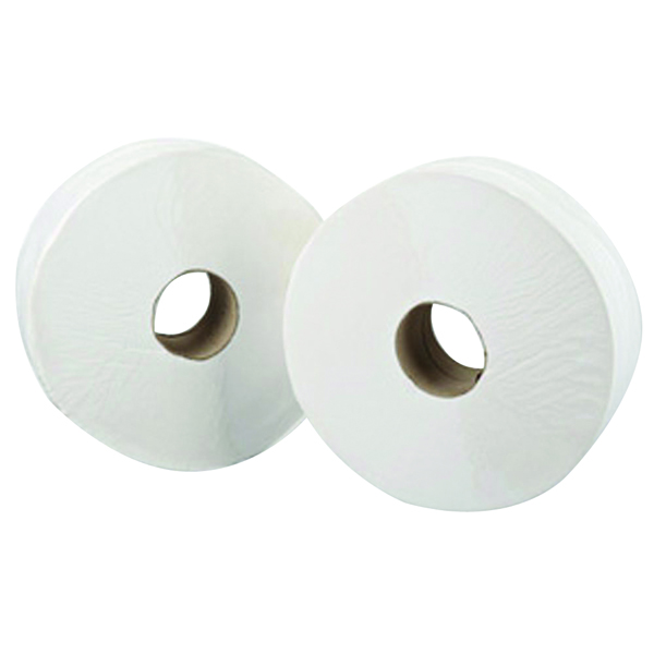 Maxima Mini Jumbo Toilet Roll 200 Metre White (Pack of 12) 1102045