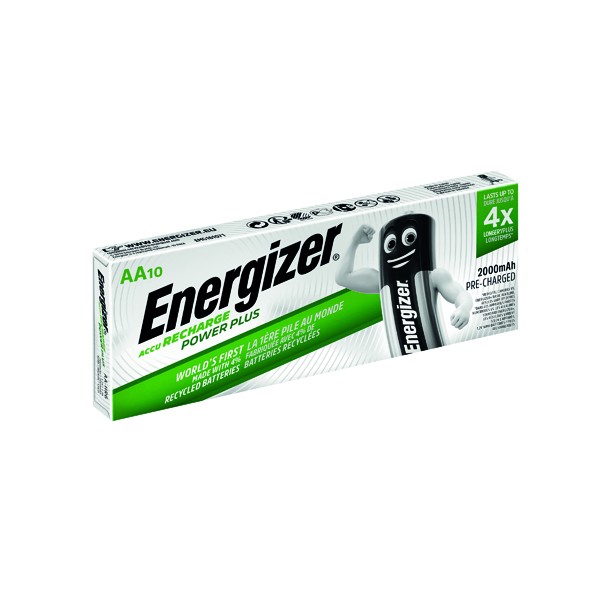 Energizer Rechargable AA Batteries 2000mAh (Pack of 10) 634354