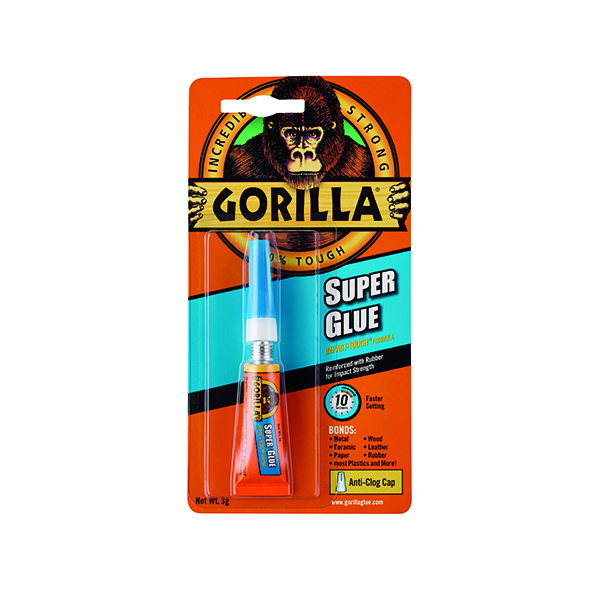 Gorilla Super Glue 3g Tube 4044301