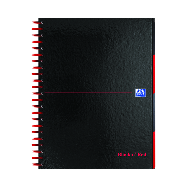 Black n' Red Hardback Wirebound Project Book 200 Pages A4+ (Pack of 3) 100080730