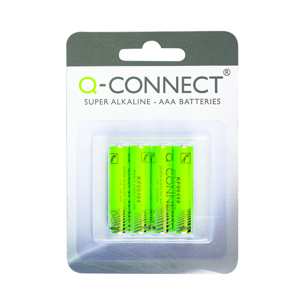 Q-Connect AAA Battery (4 Pack) KF00488