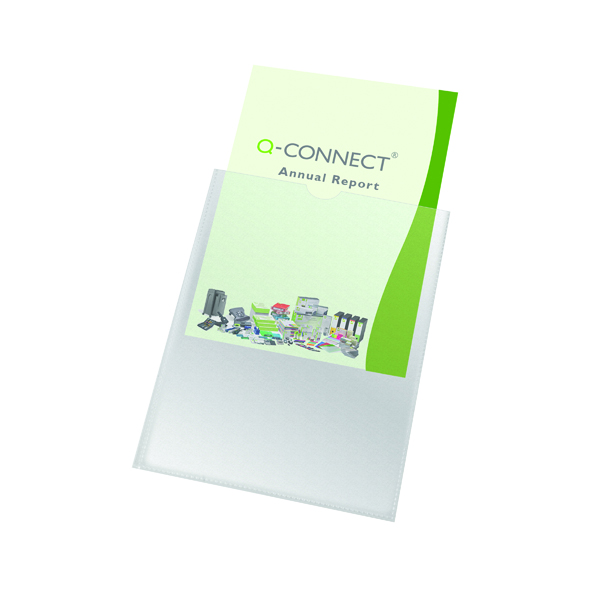Q-Connect Card Holder Polypropylene A4 (Pack of 100) KF01947
