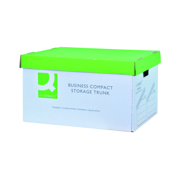 Q-Connect Business Storage Trunk Box W380xD455xH255mm (Pack of 10) KF75001