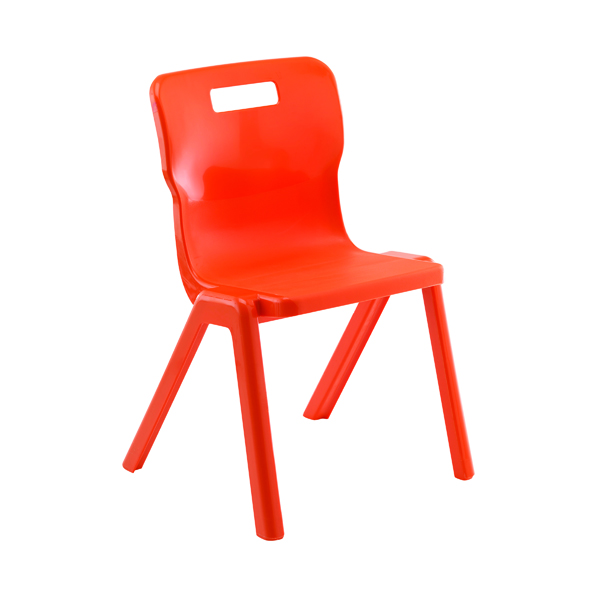 FF Titan 1 Pce Size 2 Orng School Chair