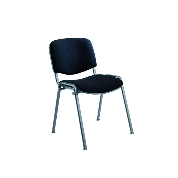 Jemini Ultra Multipurpose Stacking Chair 532x585x805mm Black KF90552