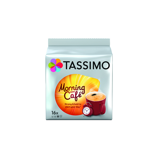 Tassimo Morning Cafe 124.8g 16 Pod Pack x5 Packs (Pack of 80) 4031639