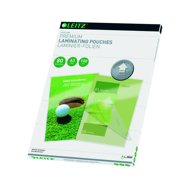 Leitz iLAM Premium Laminating Pouch A3 160 Micron (Pack of 100) 74850000