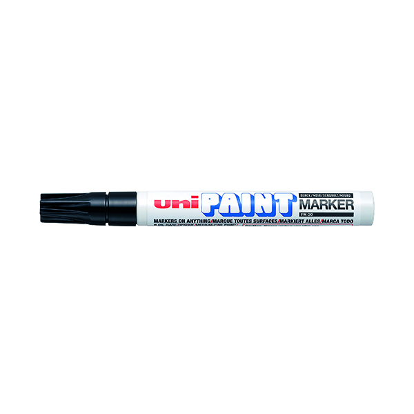 Unipaint PX-20 Paint Marker Medium Bullet Black (12 Pack) 545616000