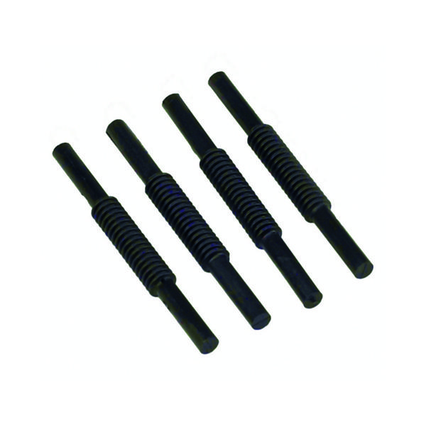Avery Letter Risers 75mm Plastic Black (Pack of 4) 403