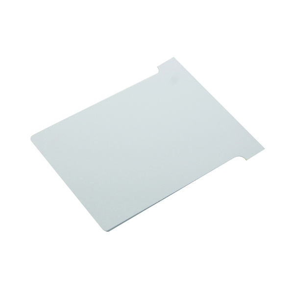 Nobo T-Card Size 2 48 x 85mm White (100 Pack) 2002002