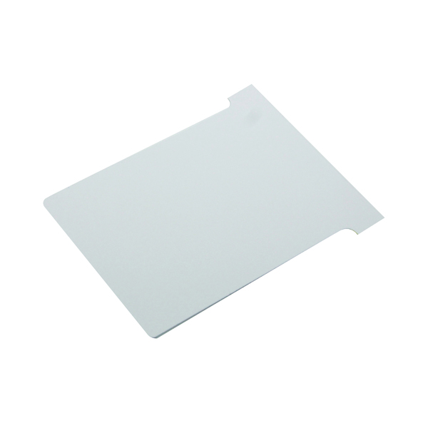 Nobo T-Card Size 3 80 x 120mm White (100 Pack) 2003002
