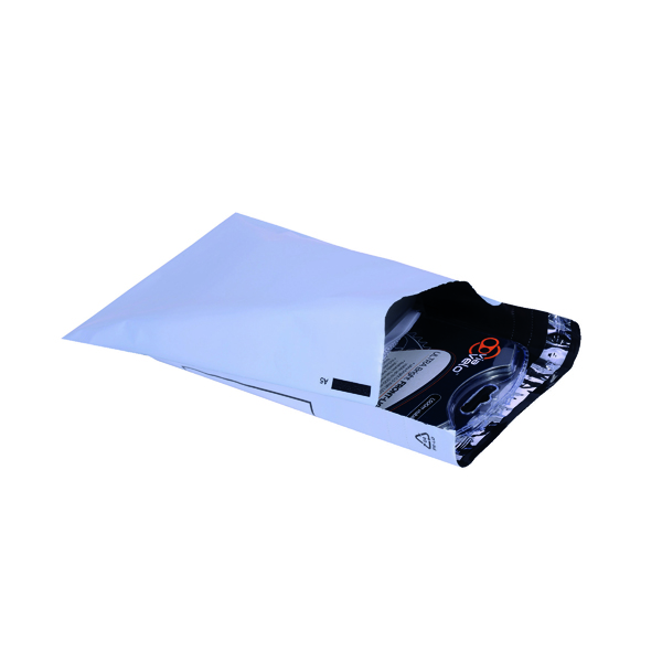 GoSecure Envelope Lightweight Polythene 230x162mm Opaque (100 Pack) PB11122