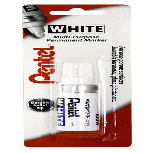 Pentel Paint Marker Bullet Tip Medium White BCX100W