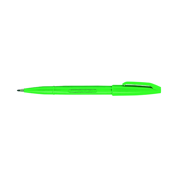 Pentel Sign Pen Fibre Tip Green (Pack of 12) S520-D